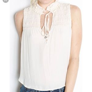 Free People Ruffle Me Up Top